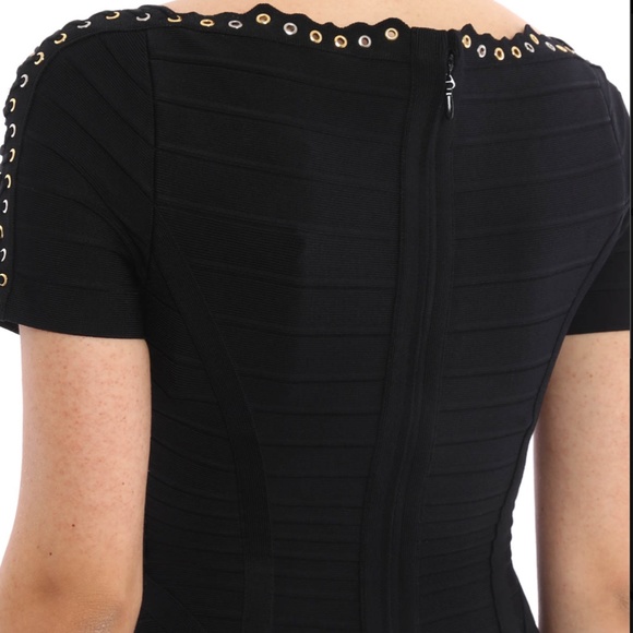 Herve Leger Mina Dress Size XS - Picture 3 of 7
